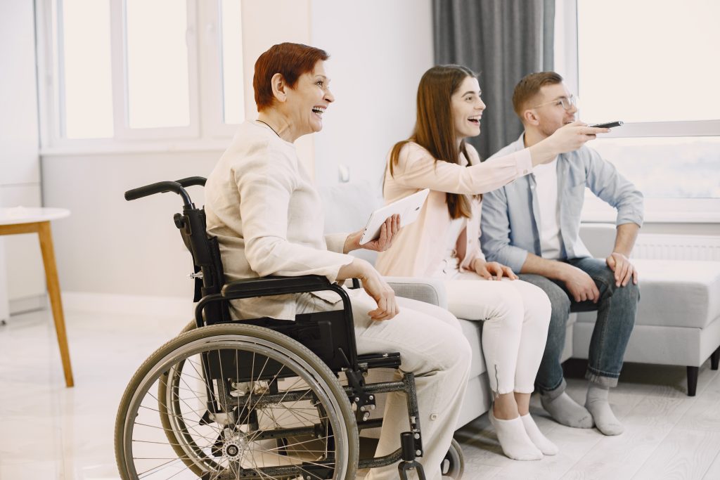 NDIS participant in Perth discussing Independent Living Options (ILO) with support worker